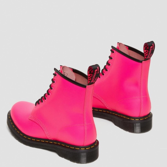 Dr Martens 1460 SMOOTH LEATHER LACE UP BOOTS - Picture 5 of 16